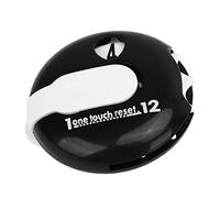 RASTKY Golf Counter Clicker Easy to Carry One Touch Reset Accurate Counting for Golfers Plastic 1pc for Golfers (Black and White)