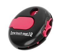 RASTKY Golf Counter Clicker Easy to Carry One Touch Reset Accurate Counting for Golfers Plastic 1pc for Golfers (Black and Pink)