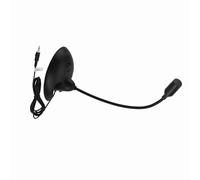 RASTKY Gooseneck Desktop Karaoke Microphone, Flexible Stereo Small Microphone for Clear Recording, Suitable for Home Studio Recording (Black)