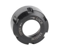 RASTKY Ground Collet Nut Chuck Holder for Drill Bit and Tool Bar, Durable Black Oxide Finish for ER Tool Holders (M32*1.5)