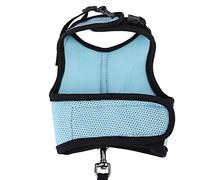 RASTKY Hamster Harness Set Durable Pet Safety Vest with Lead Leash for Small Animals M/L 2 Colors for Pet Walking (M)