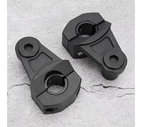 RASTKY Handlebar Clamp Durable Aluminum Alloy Handlebar Riser for Motorcycles 22mm/28mm Bar Mount Suitable Fit for Honda CBR600RR R1 ZX6RR GSXR600 F650GS CRF70 V-Strom Fit for Kawasaki ZX10R ZX7R