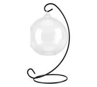 RASTKY Hanging Glass Vase, Large Terrarium, Elegant Ball Shape Design for Air Plants, Succulent Planters, Indoor and Outdoor Ornaments