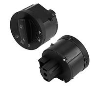RASTKY Headlight Switch Robust Fog Light Switch for, Direct Replacement for III 1K2, 3C5 1K0941431Q, Fit for Ultra Durable, Suitable for V 1K1, 1T1 Color: Black
