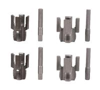 RASTKY Heavy Duty Alloy Steel Pipe Thread Cutting Tool Set for PPR PVC Plastic MPP Tubes, Proof Connections Every Time