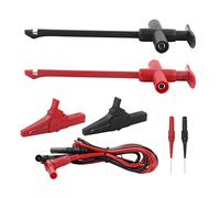 RASTKY High Performance Test Probes Brass PVC PA Leads Set, 30VAC-60VDC Maximum 19A for Reliable Electronic Testing