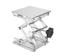 RASTKY High Stability Laboratory Lifting Platform Stand Scissor Rack 150150250mm - Adjustable Height Laboratory Support Jack