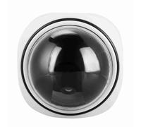 RASTKY Home Security Dome Video Dummy Camera with LED Light Indicator, Transparent Polystyrene Material, Suitable for Indoor and Outdoor, Threat to Thieves