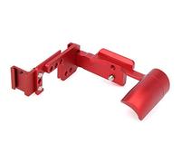 RASTKY Hot Shoe L Arrow Storage Case Plate Hollow Out Design for M6 Mirrorless Camera, Red Aluminum Alloy Perfect for Tool-Free Installation (Red)