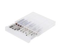 RASTKY HSS Thread Tap Set 10Pcs Screw Tap Set Straight Flute Machine M1 M1.2 .4 .6 .7 .8 M2 M2.5 M3 M3.5 Taps Clocks and Watches