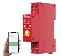 RASTKY Intelligent Circuit Breaker Premium Reclosing Timer for Household Easy Operation, for Home Appliances Management, Automatic Reclosure Protector Mobilephone Control Plastics