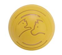 RASTKY Interactive Rechargeable Smart Dog Ball Toy Automatic Bouncing for Cats Odorless Plastic Material (Yellow)