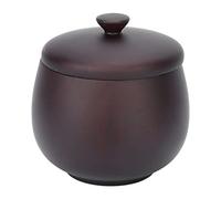 RASTKY Japanese Wood Condiment Jar Jar for Kitchen, Made of Sour Jujube Wood - for Home Cooks and Seasoning Enthusiasts (RASTKYywx8d0hbm6-13)