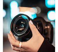 RASTKY Kaleidoscope Glass Prism Photography Props Stunning Blue Streak Filter for Unique Effects in Characters, Landscapes, Night Scenes, 77mm/82mm (#2)