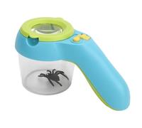 RASTKY Kids Small Magnifying Viewer Catcher Kit 8X Magnifier Educational Toy Children Portable Handle ABS Acrylic