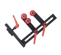 RASTKY L Shape Wood Lathe Steady Rest with Chrome Plated Surface for Accurate Woodworking Cutting 11.8x7.9in for Professional Woodworkers