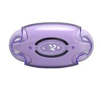 RASTKY Language Translator Earbuds 5.3 Real-time Translation Clamp/Holder On Earphones with Long Battery Life, for Gaming Listening Calling, Plastic Black 2 Pairs (Purple)