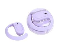 RASTKY Language Translator Translation Earbuds with 3D Ergonomic Design and Active Noise Cancellation Technology for Multilingual Communication Efficiency for Business Meetings (Purple)