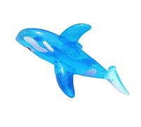 RASTKY Large Whale Shape Inflatable Pool Float for Adult Premium Ride On Inflatable Swimming Pool Float Portable Design PVC Size 59.1x34.6x21.7in