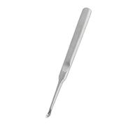 RASTKY Leather Edge Groover Incisive Hand Leather Beveler for Craft, for Workers Stainless Steel Silver 1 Piece for Leatherworking (Stainless Steel 2)