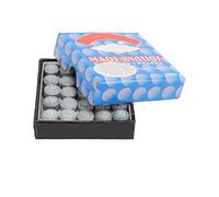 RASTKY Leather PoolTips Replacement - 50Pcs SnookerTipsDaily Use Training - Billiards Accessory (13mm)