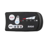 RASTKY LED Meter Sturdy Water-resistant Display for Electric Bike Scooter 130g Horizontal Screen (36V)