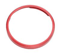 RASTKY Lens Ring Cap Fit for Ricoh GR3 HDF, Exquisite Aluminum Alloy Camera Lens Decoration Ring Cap, Easy-to-Install Decorative for Professional Photographers (Red)