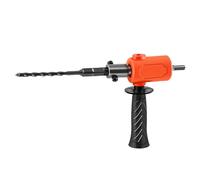 RASTKY Lightweight Electric Drill to Hammer Converter with Non-Slip Handle for Quick Wall Drilling, ABS + Metal Conversion Head for Professional and Daily Users