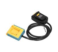 RASTKY Lithium Battery Adapter Lightweight Tool Weight Reducer for, Impact Wrench, Chain Saw 18/20v Lithium Battery for Workers Plastic 1.5meter Extension Cord