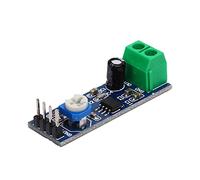 RASTKY LM386 Power Amplifier Module 200x Gain Board Adjustable Volume for Electronics Hobbyists 5-12V