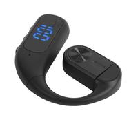 RASTKY Low Latency Single Ear Earhook Wireless Headphone Set for Crystal Clear Communication for Exercising, Video Calls for HSP1.2, AVRCP1.6 (Black)