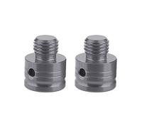 RASTKY M10*1.25Motorcycle Rearview Mirror Thread Bolts Adapter Screws for- Anodized Aluminum Alloy Replacement - WithFit (Ti Color)