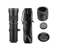 RASTKY Manual Focus Super Telephoto Zoom Lens F/8.3-16 420-800mm T2 Mount with RF-Mount Adapter Ring for R/ R3/ R5/ R5C/ R6/ RP RF- Cameras, Multi-coated Optical Lens, Tough and Durable (Black)