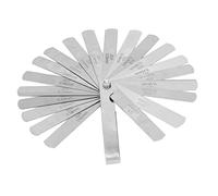 RASTKY Measuring Tool Durable Stainless Steel 26 Blades Feeler for Project, Easy to Carry 0.04-0.63mm