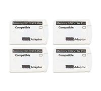 RASTKY Memory Card Adapter, 4Pcs Storage Card Adapter PS Vita 1000 2000 & PS TV, Replace Expensive Memory with SD2Vita