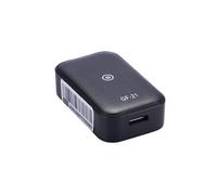 RASTKY Micro Location Tracker Long Battery Life Mini GPS Tracker Precise Anti-Lost Alarm Device for Elderly and Children 80m Positioning for Pet Tracking Black (GF21)