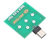 RASTKY Micro Testing Board Easy-to-Use Charge Dock Test for Mobile Phone Disassembly-Free Detection for Tech Enthusiasts ABS Copper Alloy 2 Pcs (micro interface beta version)