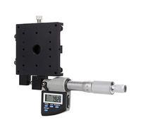 RASTKY Micrometer Platform Digital Displayed Precision 0.001mm Linear Translation Stage for Production Machinery, Inspection Equipment, Optical Laboratory Precision Measurement 80x80mm Aluminum Alloy