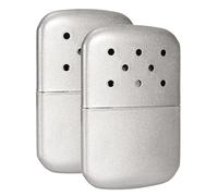 RASTKY Mini Pocket Reusable Hand Warmer, Zinc Alloy Material, High Temperature Combustion, for Winter Warmth, 4.1x2.8x0.9in (2 PCS)