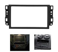 RASTKY Motor Stereo Marco for Captiva Sport Utility: Made of High Plastics, Precise Mount Fascia Radio for Aveo LS/LT 4 -Puertas, Black