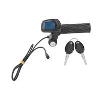 RASTKY Motorcycle Twist Throttle LCD Display, Twist Throttle Integrated Display, LCD Display Replacement for 01, Kugoo Wish 01 Electric Dirt Bike with Kugoo Wish 01