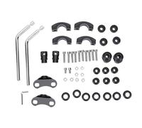 RASTKY Motorcycle Windshield Brackets, 22mm Abs Metal Mount | Abs Plastic and Metal, 7/8 Inch Fit, Replacement for Puig and Givi, Windscreen Mounting Hardware, Single Unit