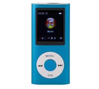 RASTKY MP3 Music Player HiFi Sound Lossless Quality 7 Sound Modes Mini USB Rechargeable Player for Outdoor Use ABSScreen 1.8 Inch for Music Enthusiasts (Plus 8GB Card)