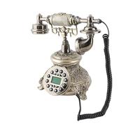 RASTKY MS-5700D EU Landline Telephone with Caller ID, Automatic Number Query and Filtering, IP Memory, Suitable for Home and Office, Black