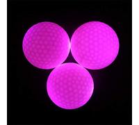 RASTKY Multi Color LED Light Up Golf Balls Flash for 5-8 Minutes Bright Night Practice Balls for Quick Finding 45g (Assorted Color)