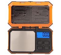 RASTKY Multifunctional Gram Scale 0.01g Accuracy 5 Unit Modes Compact Lightweight for Coin Collectors & Herbalists ABS, Stainless Steel