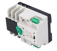 RASTKY Mystical/Fantasy Retardant Dual Power Transfer Switch 100A PC Cover Silver Contact Power Switch AC400V for Home Rail Installation