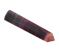 RASTKY Natural Fluorite QuartzHexagonal WandDecoration and Spiritual Growth -GiftHome or Loved (70mm-75mm)