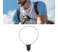 RASTKY Neck Mount for Action Camera, 360 Degree Rotating Design with Double Lock Mechanism, for Action 6 5 Pro Cycling Outdoor Adventures