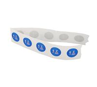 RASTKY NFC Stickers 30Pcs PVC 504 Bytes Programmable NFCfor TagMo Phone - PerfectAmiibo, Social Media, Business Connections (Blue)